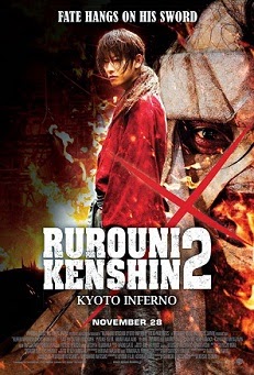 Rurouni Kenshin 2: Kyoto En Llamas (2014) poster